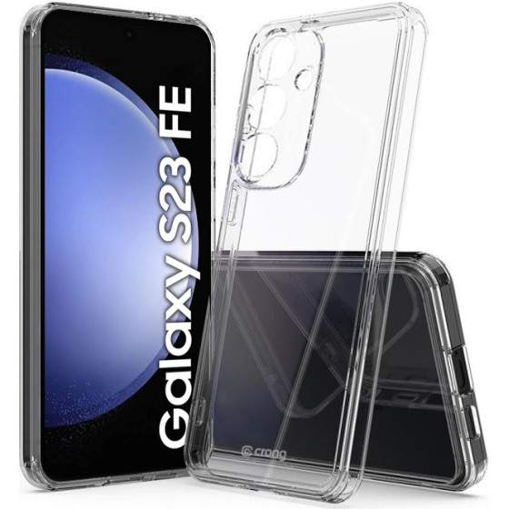 Crong Crystal Shield Cover - Case For Samsung Galaxy S23 Fe (Transparent) - (CRGCSHCSGS23FETRS)