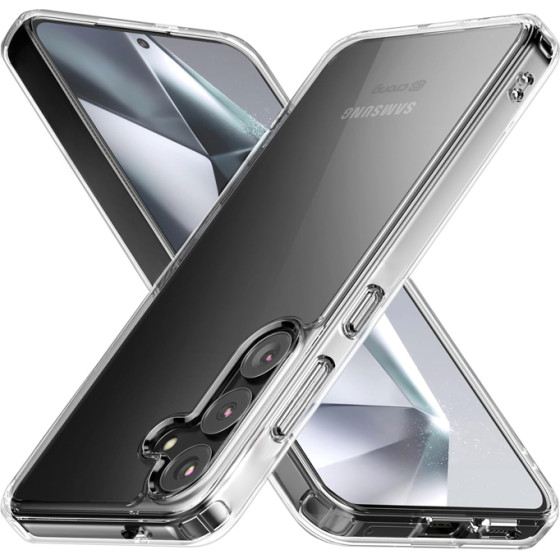 Crong Crystal Shield Cover - Case For Samsung Galaxy S24 (Transparent) - (CRGCSHCSGS24TRS)