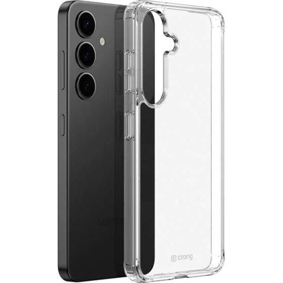 Crong Crystal Shield Cover - Case For Samsung Galaxy S25 (Transparent) - (CRGCSHCSGS25TRS)