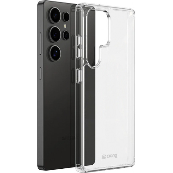 Crong Crystal Shield Cover - Case For Samsung Galaxy S25 Ultra (Transparent) - (CRGCSHCSGS25UTRS)