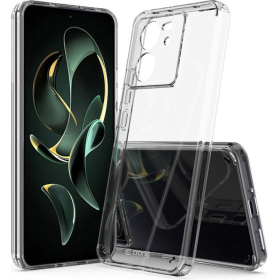 Crong Crystal Shield Cover - Case For Xiaomi 13T / 13T Pro (transparent) - (CRGCSHCXM13TPTRS)