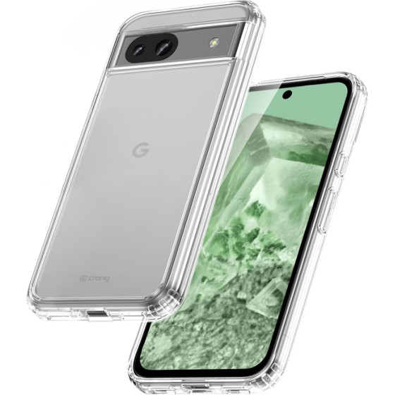 Crong Crystal Shield Cover - Case Google Pixel 8A (Transparent) - (CRGCSHCGPX8ATRS)