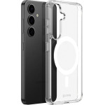 Crong Crystal Shield Magnetic - Case For Samsung Galaxy S25 Magsafe (Transparent) - (CRGCSHMSGS25TRS)