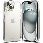Crong Crystal Slim Cover - Case For Iphone 15 (Transparent) - (CRG-CRSLIM-IP1561-TRS)