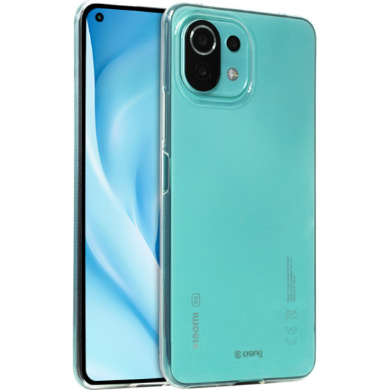 Crong Crystal Slim Cover - Case For Xiaomi Mi 11i 5G (Clear) - (CRG-CRSLIM-XM11I-TRS)