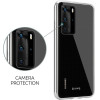 Crong Crystal Slim Cover - Protective Case For Huawei P40 (Clear) - (CRG-CRSLIM-HP40-TRS)