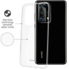 Crong Crystal Slim Cover - Protective Case For Huawei P40 Pro (Clear) - (CRG-CRSLIM-HP40P-TRS)