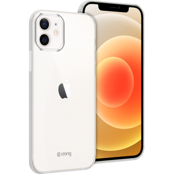 Crong Crystal Slim Cover - Protective Case For Iphone 12 / Iphone 12 Pro (clear) - (CRG-CRSLIM-IP1261-TRS)