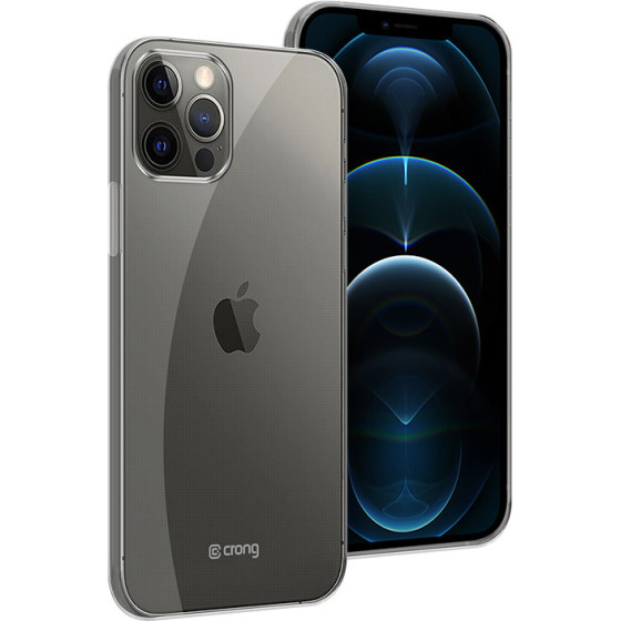 Crong Crystal Slim Cover - Protective Case For Iphone 12 Pro Max (clear) - (CRG-CRSLIM-IP1267-TRS)