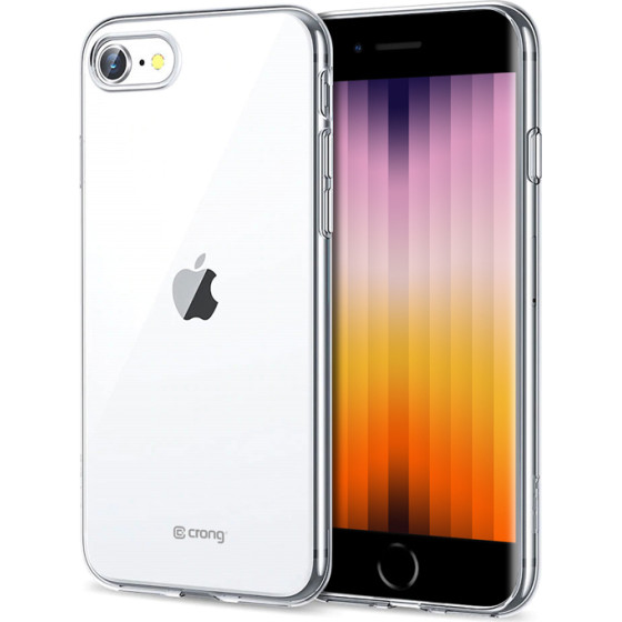 Crong Crystal Slim Cover - Protective Case For Se 2020 / Iphone 8 / 7 (clear) - (CRG-CRSLIM-IP87)