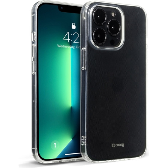 Crong Crystal Slim Cover For Iphone 13 Pro Max (Clear) - (CRG-CRSLIM-IP1367-TRS)