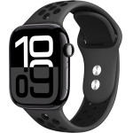 Crong Duo Sport - Strap For Apple Watch 38/40/41/42 Mm (grey/black) - (CRG-40DSB-BLK)