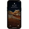 Crong Essential Cover - Leather Case For Iphone 12 Pro Max (Black) - (CRG-ESS-IP1267-BLK)