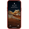 Crong Essential Cover - Leather Case For Iphone 12 Pro Max (Red) - (CRG-ESS-IP1267-RED)