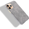 Crong Essential Cover - Pu Leather Case For Iphone 11 Pro (Gray) - (CRG-ESS-IP11P-GRY)