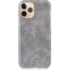 Crong Essential Cover - Pu Leather Case For Iphone 11 Pro Max (Gray) - (CRG-ESS-IP11PM-GRY)