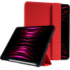 Crong Flexfolio - Case For Ipad Air 11'' M3 (2025) / Ipad Air 11'' M2 (2024) / Ipad Air 10.9'' (5-4 gen.) / Ipad Pro 11'' (2022-2021) With Apple Pencil Function (Re - (CRG-FXF-IPD112-RED)