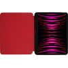 Crong Flexfolio - Case For Ipad Air 11'' M3 (2025) / Ipad Air 11'' M2 (2024) / Ipad Air 10.9'' (5-4 gen.) / Ipad Pro 11'' (2022-2021) With Apple Pencil Function (Re - (CRG-FXF-IPD112-RED)
