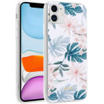 Crong Flower Case - Case For Iphone 11 (Pattern 01) - (CRG-FLR-IP11-01)