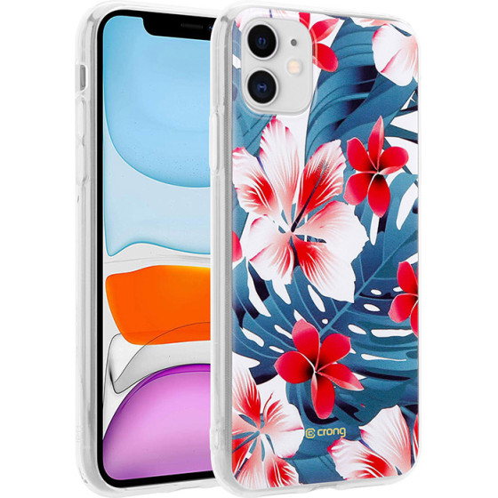 Crong Flower Case - Case For Iphone 11 (Pattern 03) - (CRG-FLR-IP11-03)