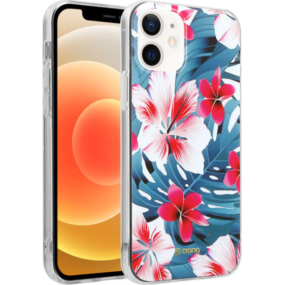 Crong Flower Case - Case For Iphone 12 / Iphone 12 Pro (Pattern 03) - (CRG-FLR-IP1261-03)