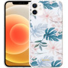 Crong Flower Case - Case For Iphone 12 Mini (Pattern 01) - (CRG-FLR-IP1254-01)