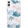 Crong Flower Case - Case For Iphone 12 Mini (Pattern 01) - (CRG-FLR-IP1254-01)