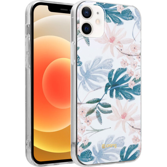 Crong Flower Case - Case For Iphone 12 Mini (Pattern 01) - (CRG-FLR-IP1254-01)