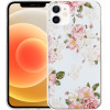 Crong Flower Case - Case For Iphone 12 Mini (Pattern 02) - (CRG-FLR-IP1254-02)