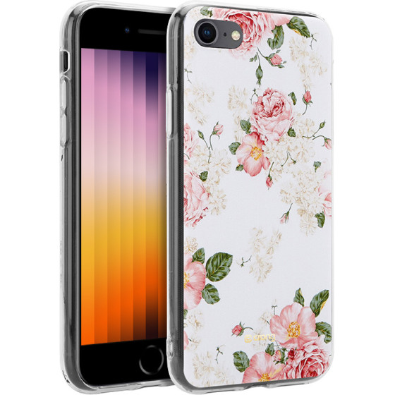 Crong Flower Case - Case For Iphone Se 2020 / 8 / 7 (Pattern 02) - (CRG-FLR-IP8-02)