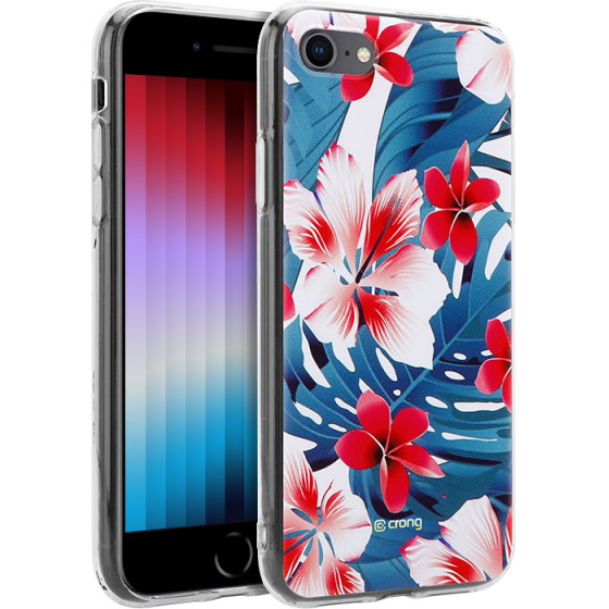 Crong Flower Case - Case For Iphone Se 2020 / 8 / 7 (Pattern 03) - (CRG-FLR-IP8-03)