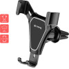 Crong Gravity Auto-Clip Car Holder - Gravity Car Holder 4.7 ''- 6.5'' (black) - (CRG-CH4-BLK)