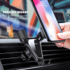 Crong Gravity Auto-Clip Car Holder - Gravity Car Holder 4.7 ''- 6.5'' (black) - (CRG-CH4-BLK)