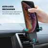 Crong Gravity Auto-Lock Car Holder 4.7 ''-6.5'' (black) - (CRG-CH5-BLK)