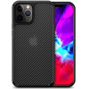 Crong Hybrid Carbon - Protective Case For Iphone Se / 8 / 7 (black) - (CRG-CRB-IP1267-BLK)