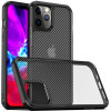 Crong Hybrid Carbon - Protective Case For Iphone Se / 8 / 7 (black) - (CRG-CRB-IP1267-BLK)