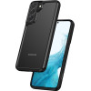 Crong Hybrid Clear Protective Case For Samsung Galaxy S22+ (Black) - (CRG-HCLC-SGS22P-BLK)