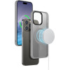 Crong Hybrid Frost Mag Cover - Case For Iphone 15 Pro Magsafe (Grey) - (CRG-HFM-IP1561P-LGR)