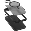 Crong Hybrid Frost Mag Cover - Case For Iphone 16e Magsafe (black) - (CRGHFMIPSE4BLK)