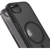 Crong Hybrid Frost Mag Cover - Case For Iphone 16e Magsafe (black) - (CRGHFMIPSE4BLK)