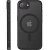 Crong Hybrid Frost Mag Cover - Case For Iphone 16e Magsafe (black) - (CRGHFMIPSE4BLK)