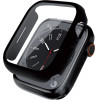 Crong Hybrid Watch Case - Case With Glass For Apple Watch 41mm (Black) - (CRG-41HS-BLK)
