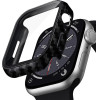 Crong Hybrid Watch Case - Case With Glass For Apple Watch 41mm (Carbon) - (CRG-41HS-CRB)