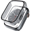 Crong Hybrid Watch Case - Case With Glass For Apple Watch 44mm (Clear) - (CRG-44HS-CLR)