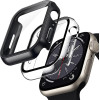 Crong Hybrid Watch Case - Case With Glass For Apple Watch 44mm (Clear) - (CRG-44HS-CLR)