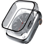 Crong Hybrid Watch Case - Case With Glass For Apple Watch 45mm (Clear) - (CRG-45HS-CLR)