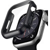 Crong Hybrid Watch Case - Case With Glass For Apple Watch 45mm (Starlight) - (CRG-45HS-BLK)