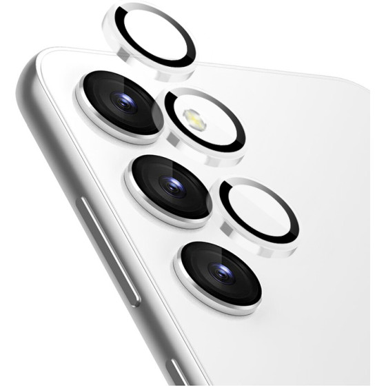 Crong Lens Ring - Tempered Glass For The Camera Lens Samsung Galaxy S24 (clear) - (CRG-LRSGS24-CLR)