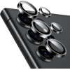 Crong Lens Ring - Tempered Glass For The Camera Lens Samsung Galaxy S24 Ultra (black) - (CRG-LRSGS24U-BLK)