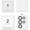 Crong Lens Ring - Tempered Glass For The Camera Lens Samsung Galaxy S24 Ultra (black) - (CRG-LRSGS24U-BLK)